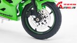  Mô hình xe Kawasaki Ninja 400 có đế tỉ lệ 1:12 Huayi Alloy MT060 