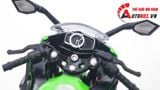  Mô hình xe Kawasaki Ninja 400 có đế tỉ lệ 1:12 Huayi Alloy MT060 