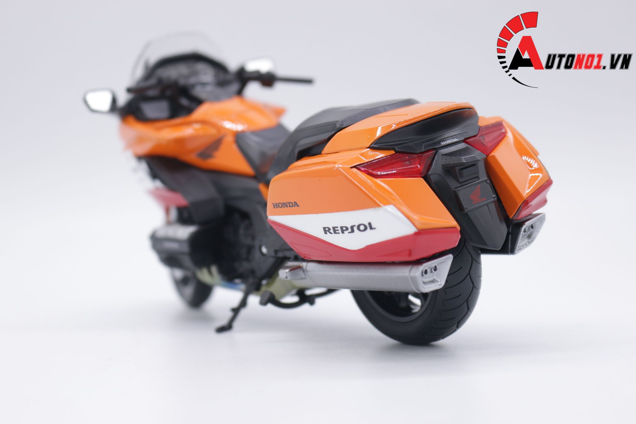  Mô hình xe độ Honda Goldwing 2020 Custom Repsol 1:12 Autono1 Welly D169D 