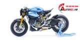  Mô hình xe cao cấp Ducati 1199 Panigale Cafe Racer blue cao cấp nồi khô ghi đông mâm căm 1:12 Tamiya D201 