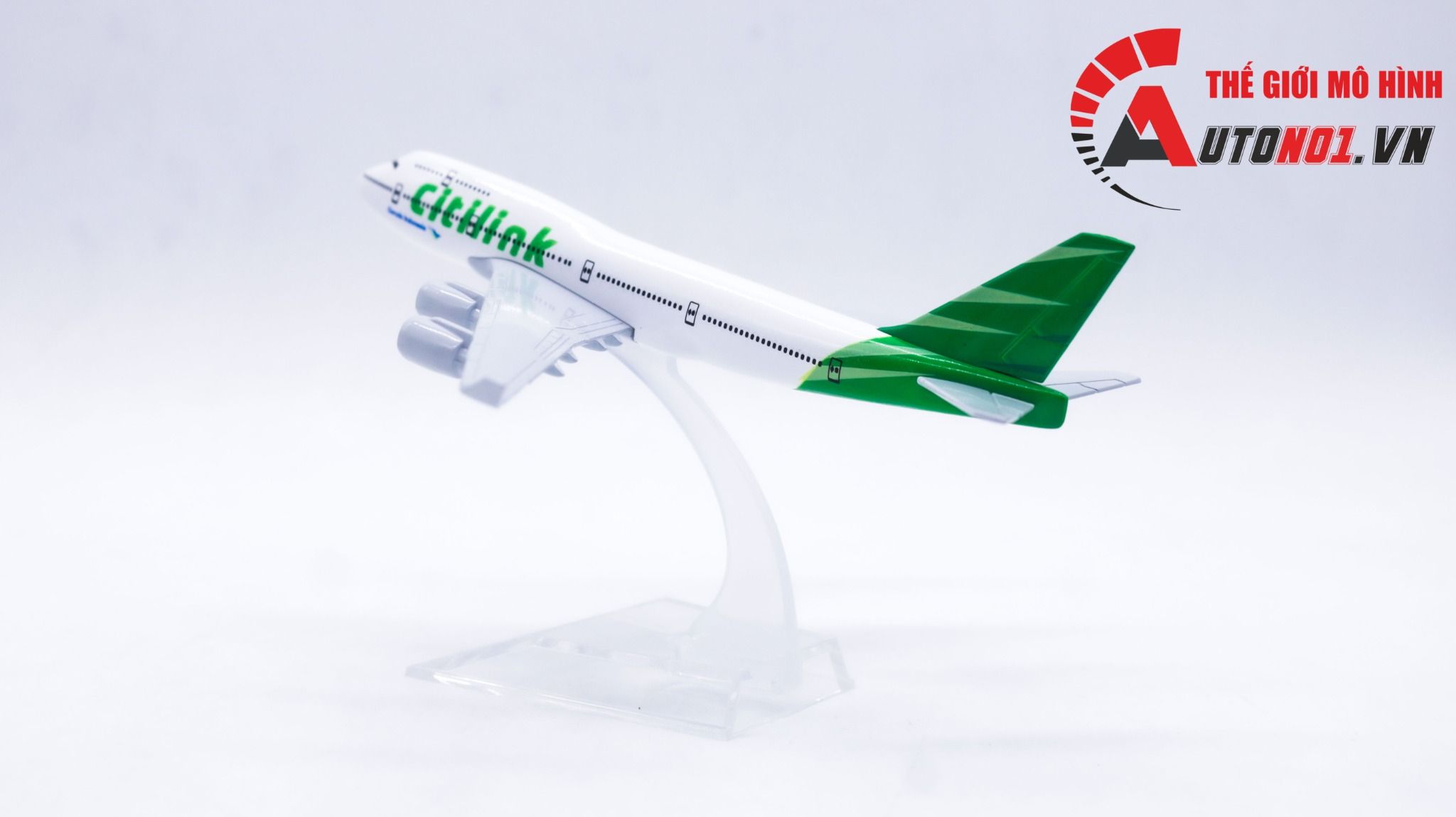  Mô hình máy bay Indonesia Citilink Airways Boeing B747 16cm MB16030 