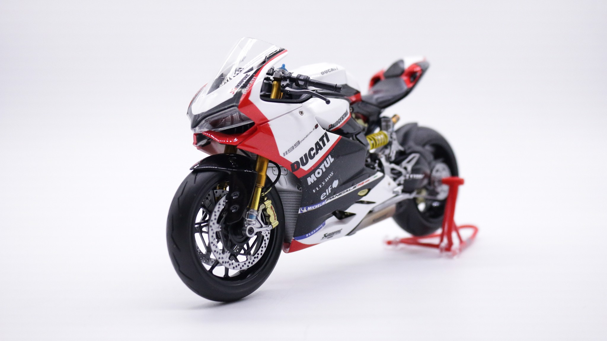 MÔ HÌNH DUCATI 1199 PANIGALE S CUSTOM AUTONO1 ANNIVERSARY NỒI KHÔ 1:12 TAMIYA D074