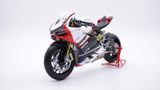  Mô hình xe Ducati 1199 Panigale S Custom Autono1 Anniversary Nồi Khô 1:12 Tamiya D074 