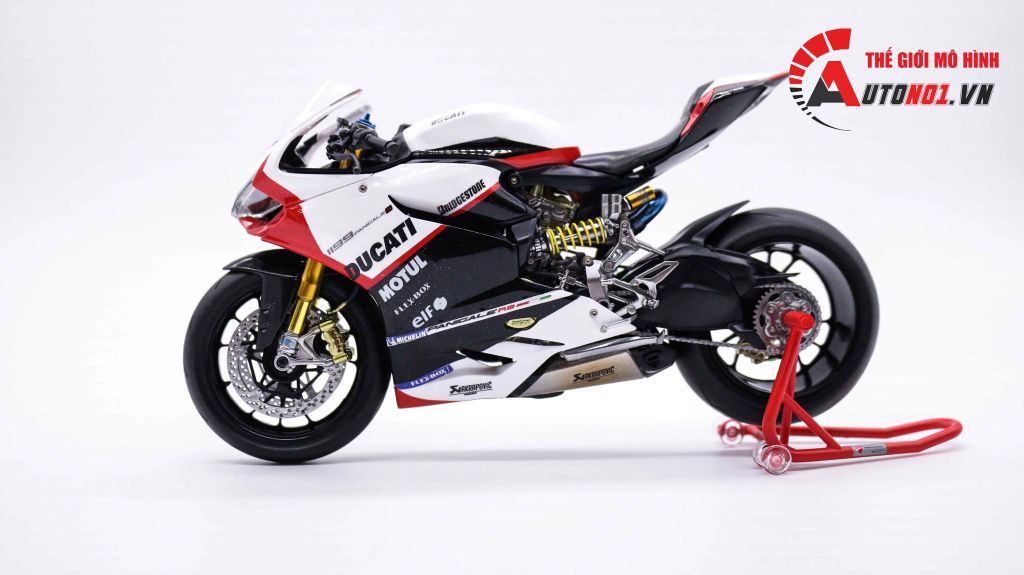 MÔ HÌNH DUCATI 1199 PANIGALE S CUSTOM AUTONO1 ANNIVERSARY NỒI KHÔ 1:12 TAMIYA D074