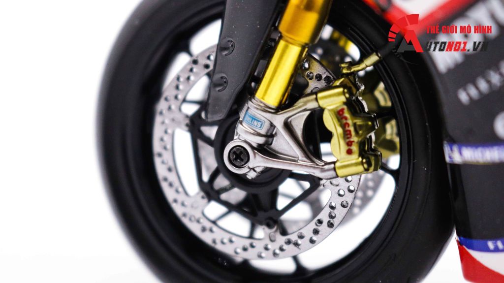 MÔ HÌNH DUCATI 1199 PANIGALE S CUSTOM AUTONO1 ANNIVERSARY NỒI KHÔ 1:12 TAMIYA D074