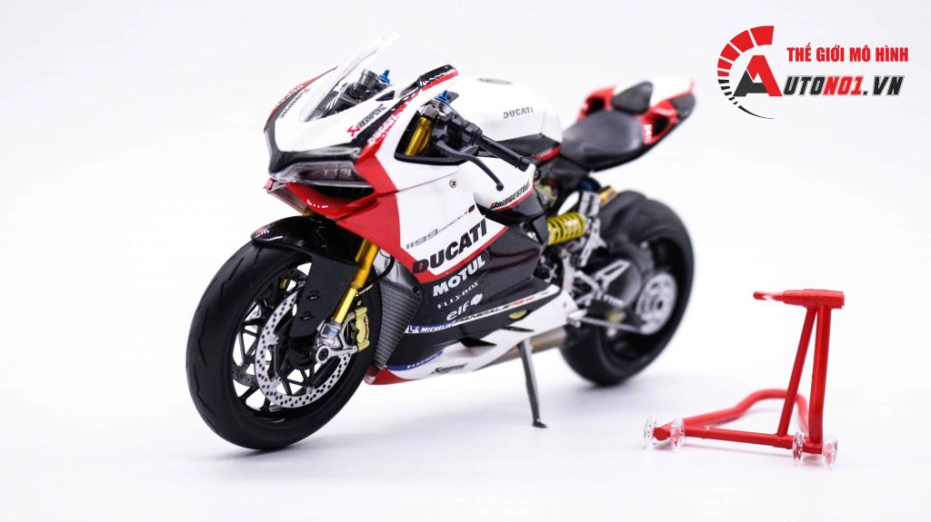 MÔ HÌNH DUCATI 1199 PANIGALE S CUSTOM AUTONO1 ANNIVERSARY NỒI KHÔ 1:12 TAMIYA D074