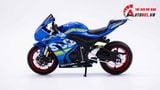  Mô hình xe độ Suzuki Gsx-R1000 Mâm độ pô Blue 1:12 Autono1 MSZ D110B 