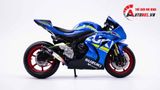  Mô hình xe độ Suzuki Gsx-R1000 Mâm độ pô Blue 1:12 Autono1 MSZ D110B 