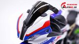  Mô hình xe độ Bmw S1000rr White Blue 2020 độ Pô 1:12 Autono1 Alloy D160E 