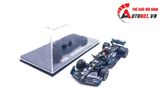  Mô hình xe đua F1 Formula Mercedes Benz Petronas 2023 W14 hộp mica có figure tỉ lệ 1:43 Bburago OT324 