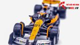  Mô hình xe đua F1 Formula Mclaren MCL60 2023 hộp mica có figure tỉ lệ 1:43 Bburago OT322 