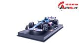  Mô hình xe đua F1 Formula BMW BWT Alpine 2023 hộp mica có figure tỉ lệ 1:43 Bburago OT325 