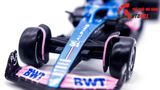  Mô hình xe đua F1 Formula BMW BWT Alpine 2023 hộp mica có figure tỉ lệ 1:43 Bburago OT325 