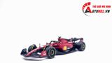  Mô hình xe đua F1 Formula Ferrari SF23 2023 hộp mica có figure tỉ lệ 1:43 Bburago OT323 