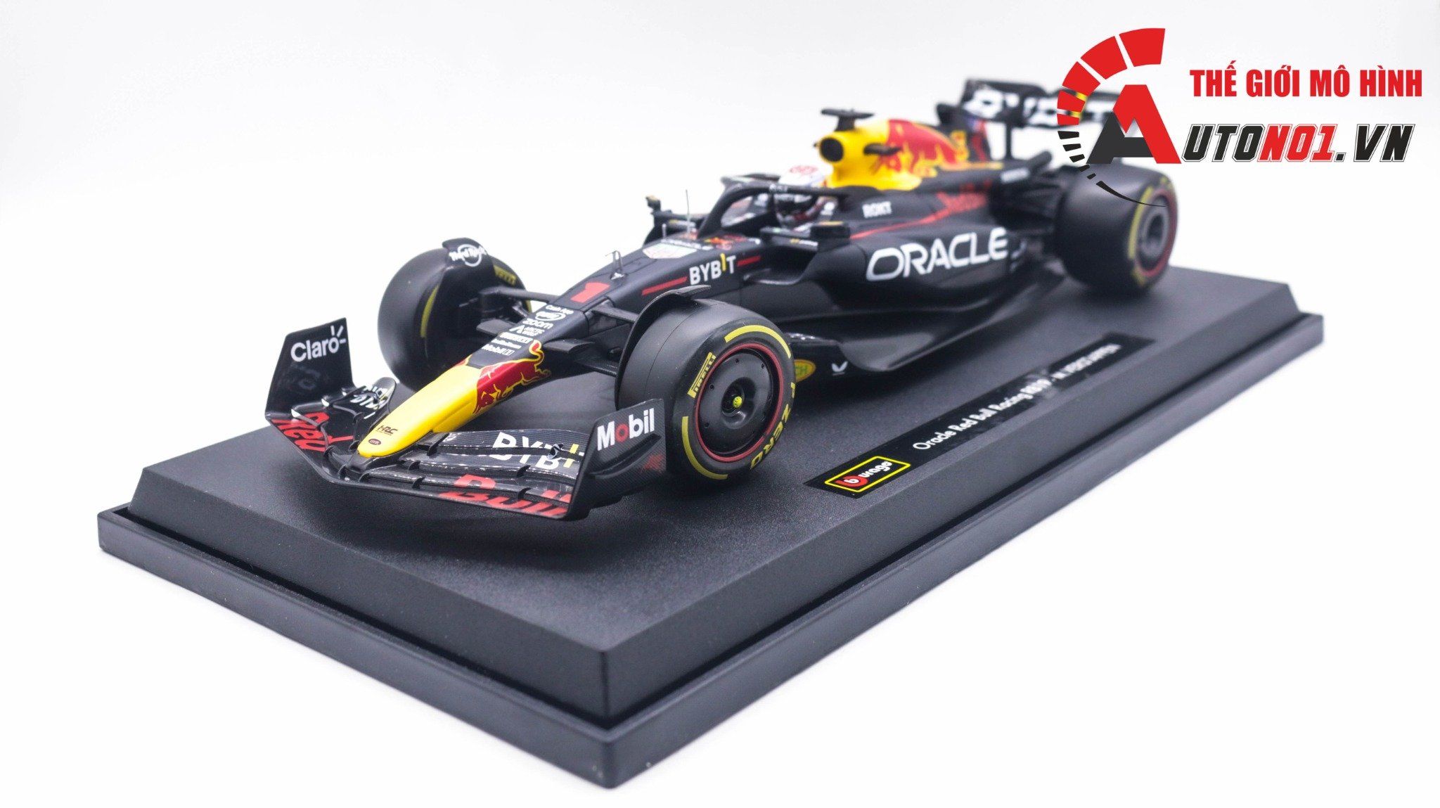  Mô hình xe đua F1 Redbull RB19 2023 Formular tỉ lệ 1:18 Bburago 18-18003 OT327 