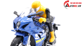  Mô hình xe Suzuki R1000 blue và figure MSZ 1:18 7847 