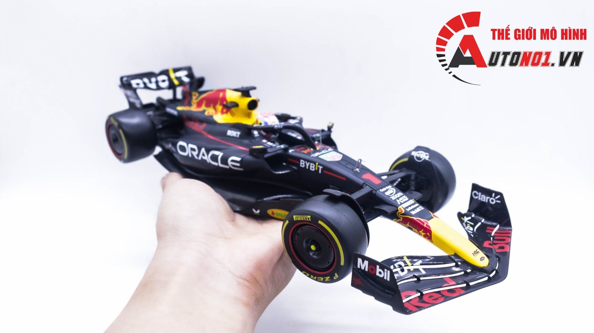  Mô hình xe đua F1 Redbull RB19 2023 Formular tỉ lệ 1:18 Bburago 18-18003 OT327 