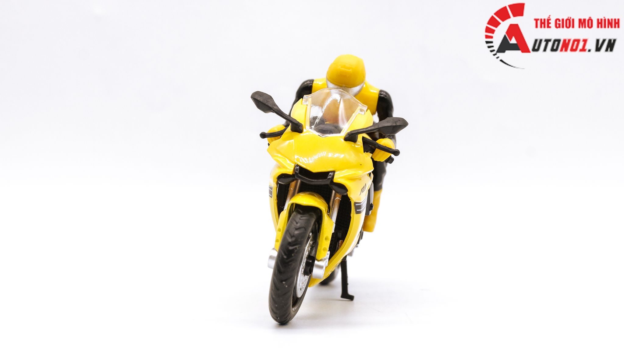  Mô hình xe Yamaha Yzf- r1 yellow và figure 1:18 MSZ 7852 