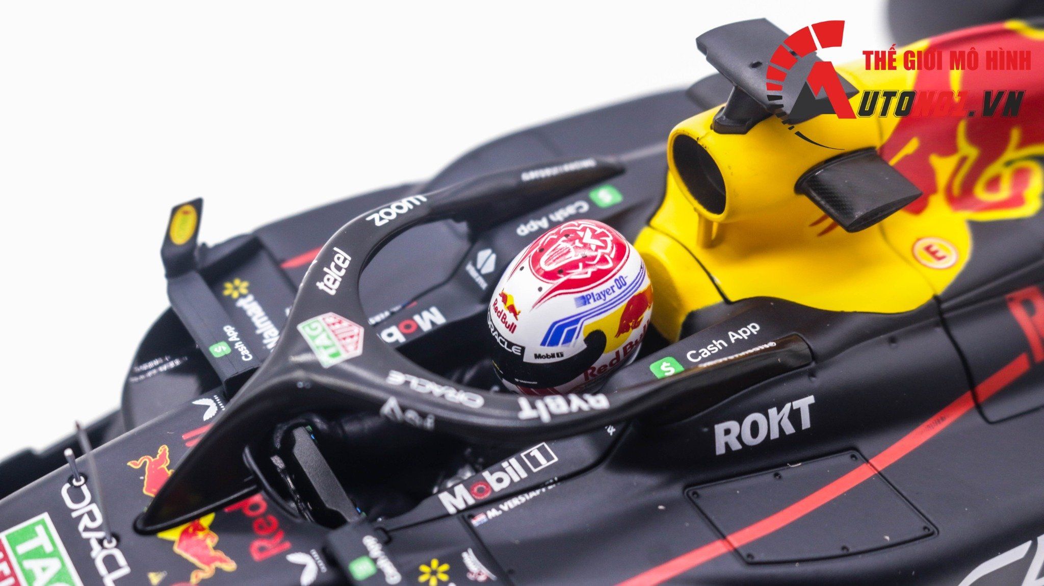  Mô hình xe đua F1 Redbull RB19 2023 Formular tỉ lệ 1:18 Bburago 18-18003 OT327 