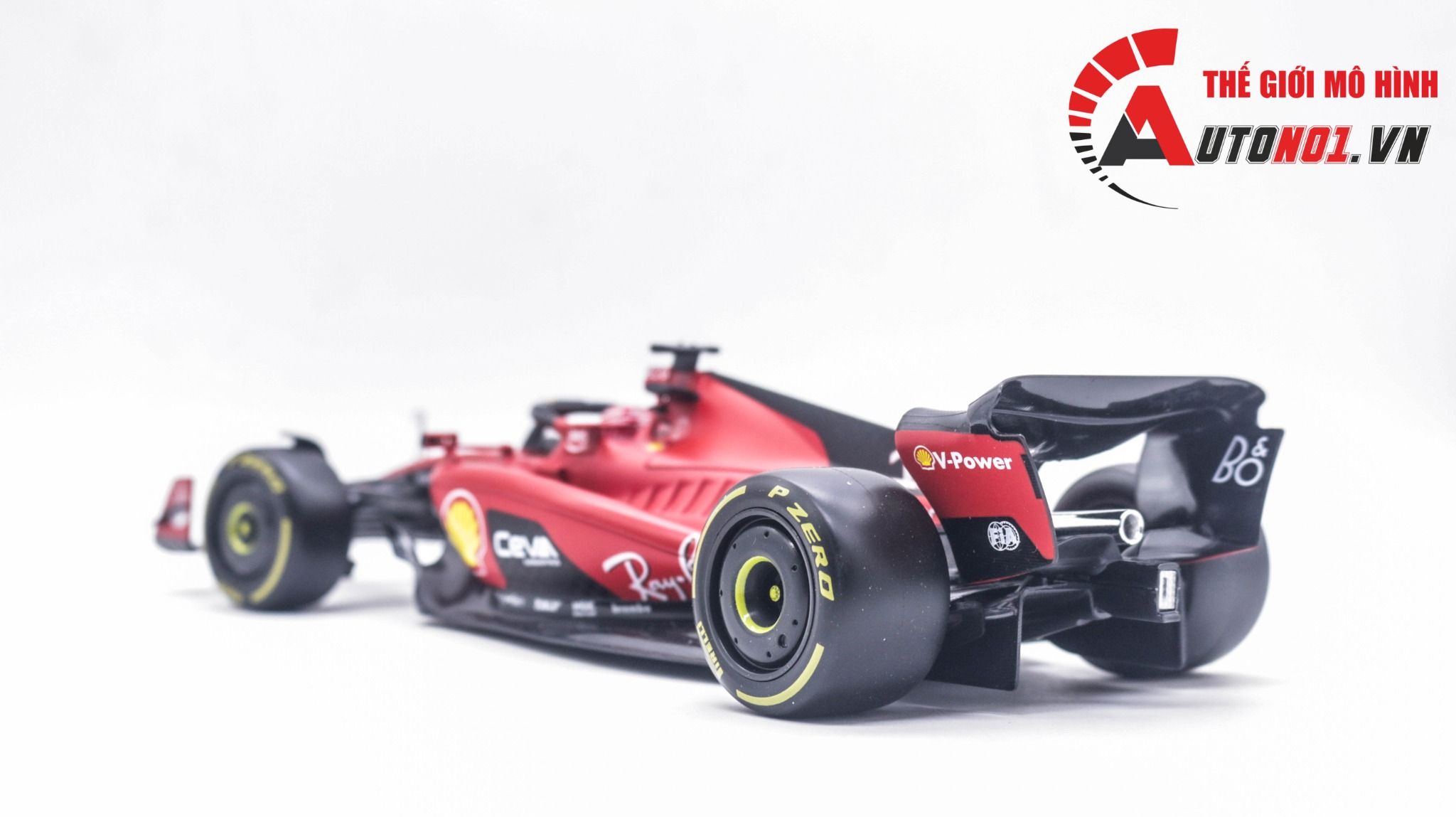  Mô hình xe đua F1-75 Ferrari Formula Racing SF23 2023 tỉ lệ 1:18 Bburago OT285 