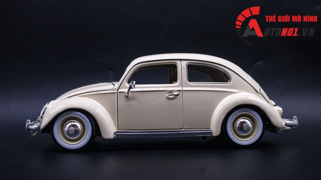 MÔ HÌNH XE VOLKSWAGEN 1955 KAFER BEETLE 1:18 BBURAGO 7759