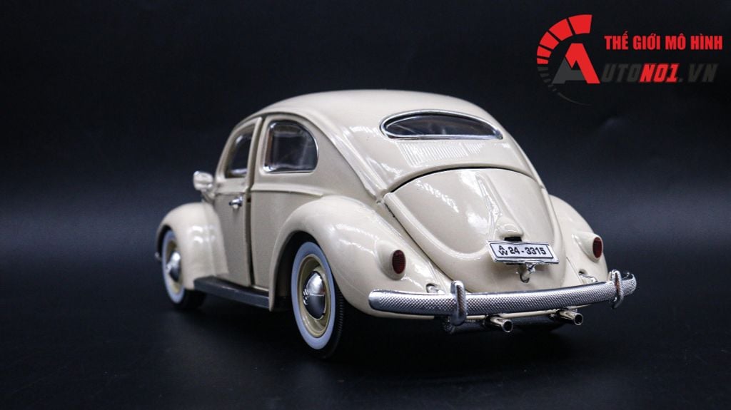 MÔ HÌNH XE VOLKSWAGEN 1955 KAFER BEETLE 1:18 BBURAGO 7759