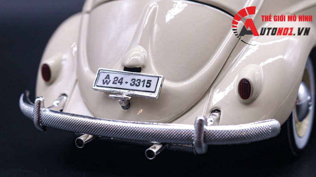 MÔ HÌNH XE VOLKSWAGEN 1955 KAFER BEETLE 1:18 BBURAGO 7759