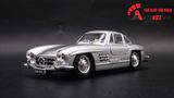  Mô hình Mercedes Benz 300SL 1954 Sliver Collegione đánh lái được full open 1:24 Bburago 3673 