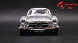  Mô hình Mercedes Benz 300SL 1954 Sliver Collegione đánh lái được full open 1:24 Bburago 3673 