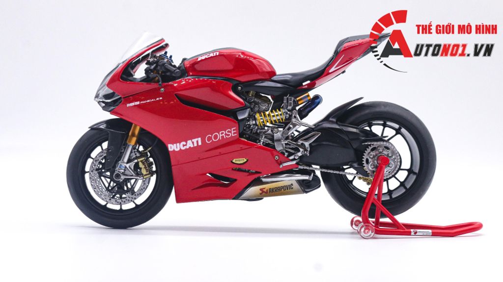 MÔ HÌNH SIÊU XE DUCATI 1199 PANIGALE CORSE 1:12 TAMIYA D061