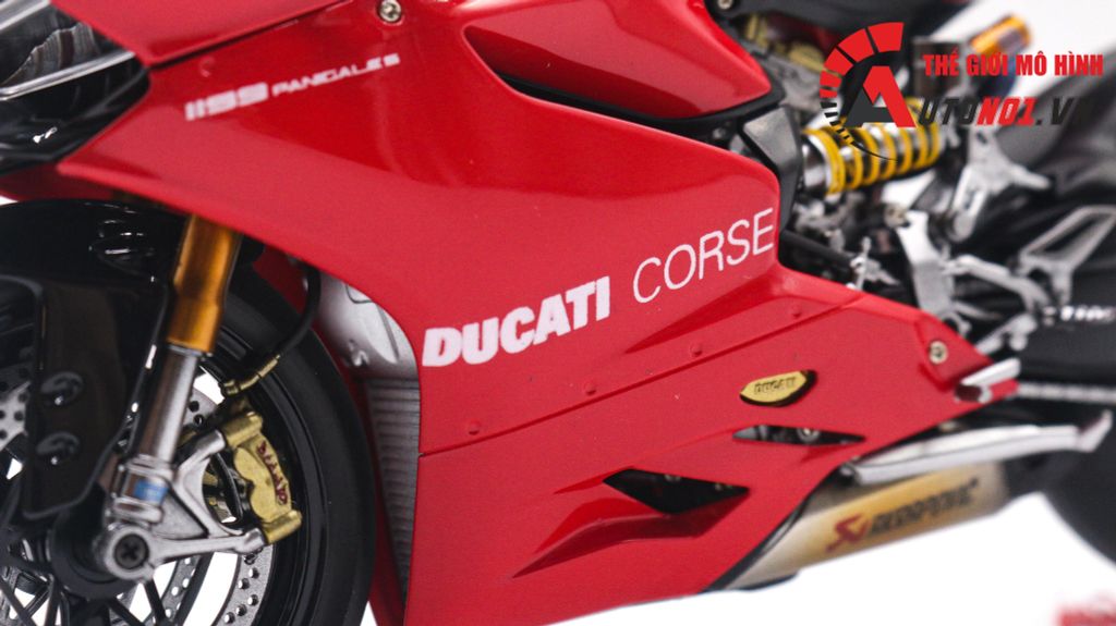 MÔ HÌNH SIÊU XE DUCATI 1199 PANIGALE CORSE 1:12 TAMIYA D061