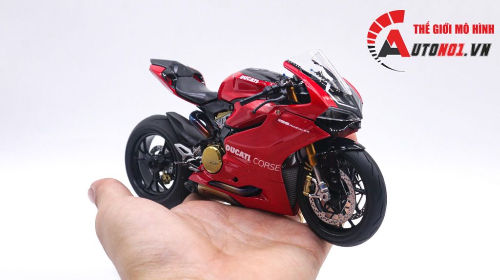 MÔ HÌNH SIÊU XE DUCATI 1199 PANIGALE CORSE 1:12 TAMIYA D061