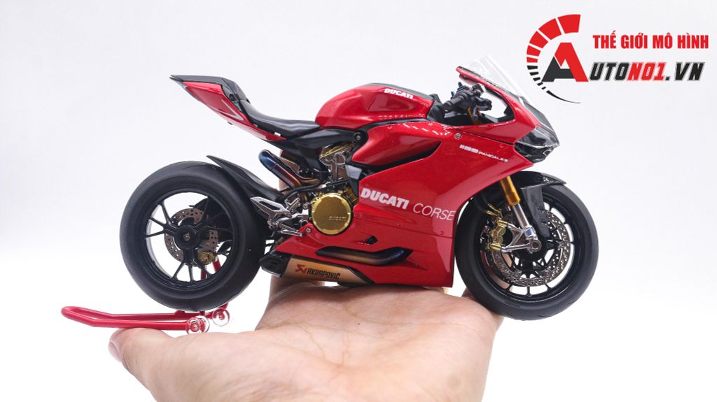 MÔ HÌNH SIÊU XE DUCATI 1199 PANIGALE CORSE 1:12 TAMIYA D061