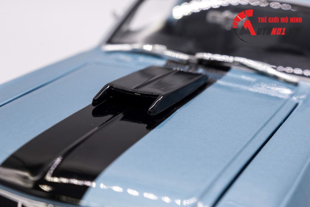 MÔ HÌNH XE FORD MUSTANG GT CORBA JET 1968 BLUE 1:18 MAISTO 6655