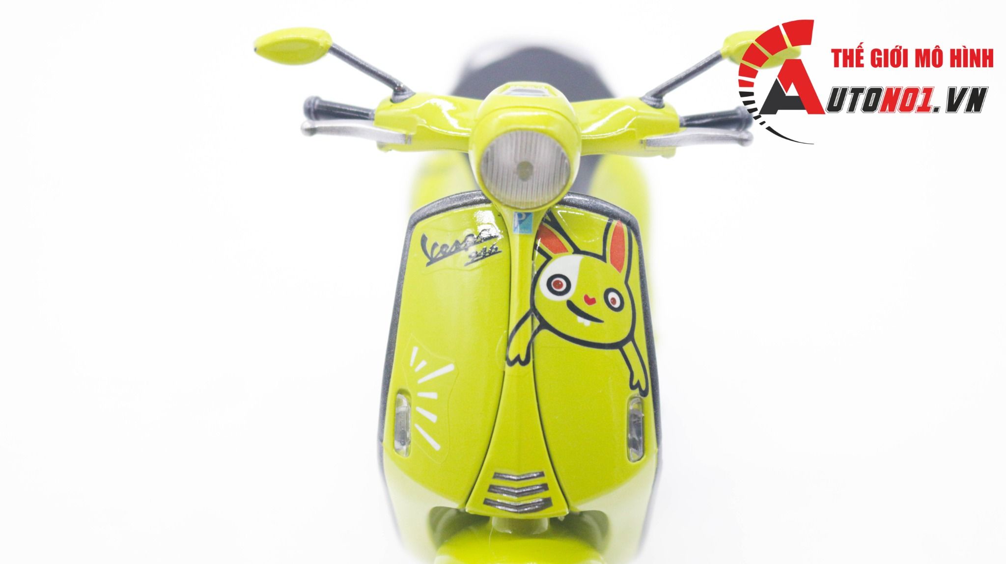  Mô hình xe Vespa 946 custom version Angry Birds 2023 tỉ lệ 1:12 Autono1 Newray 