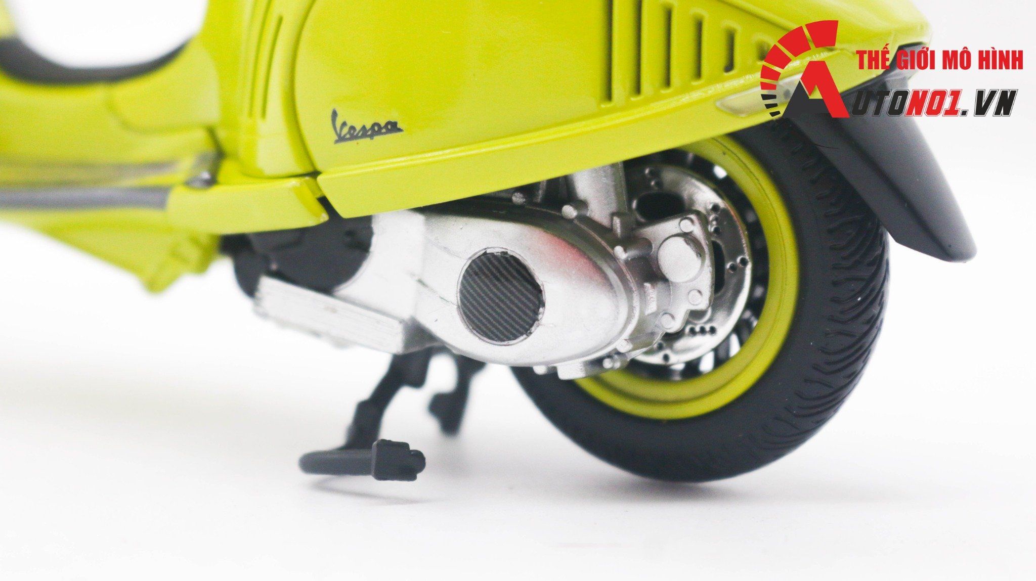  Mô hình xe Vespa 946 custom version Angry Birds 2023 tỉ lệ 1:12 Autono1 Newray 