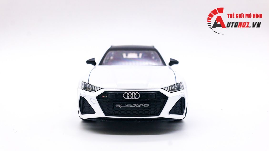  Mô hình xe Audi RS6 Quattro đánh lái được box camping tỉ lệ 1:24 Jinlifang OT422 