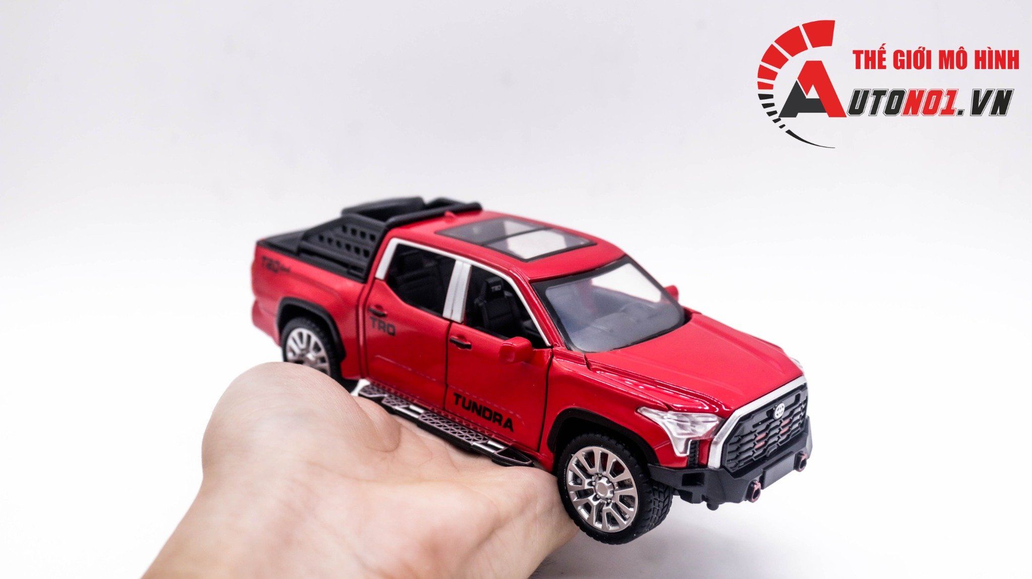  Mô hình xe bán tải Toyota Tundra TRD 4x4 1:32 Alloy Model OT329 