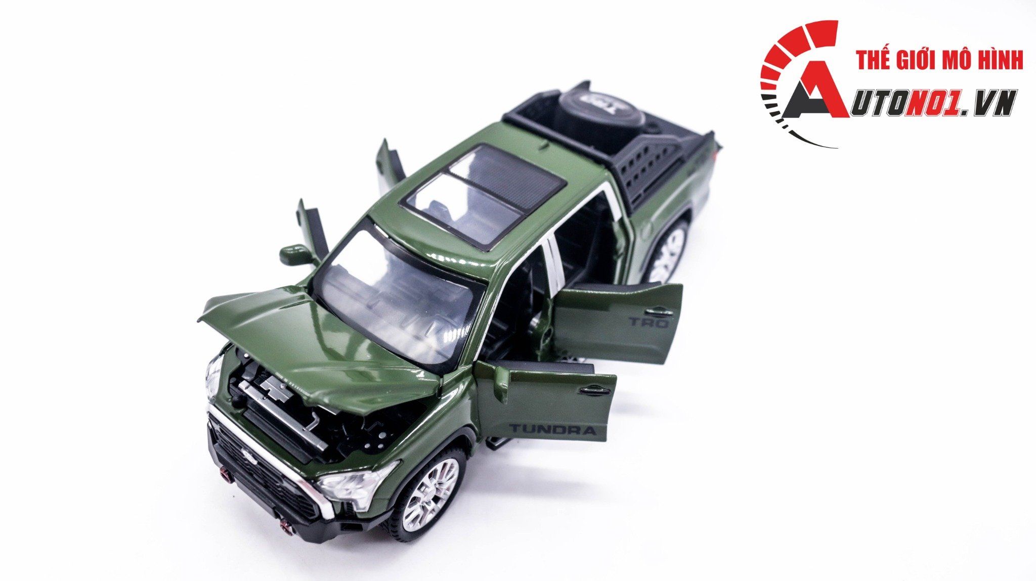  Mô hình xe bán tải Toyota Tundra TRD 4x4 1:32 Alloy Model OT329 