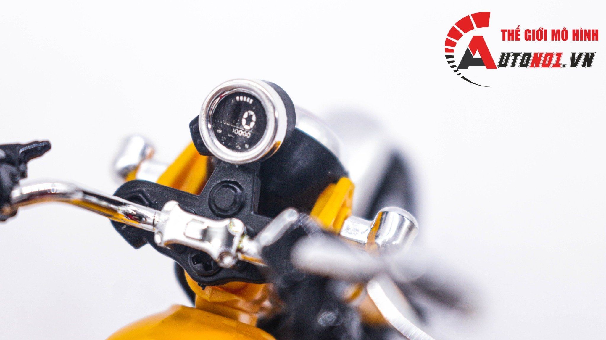  Mô hình xe Honda Monkey 125cc 1:12 Huayi Alloy MT065 