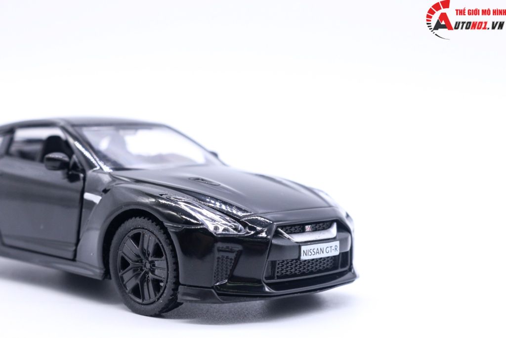 MÔ HÌNH XE NISSAN GT-R R35 MATT BLACK 1:36 RMZ CITY 4877