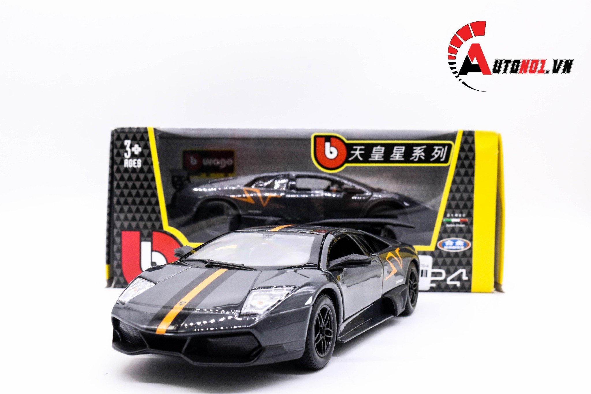 MÔ HÌNH XE MURCIÉLAGO LP 670-4 SV CHINA LIMITED EDITION 1:24 BBURAGO 1029