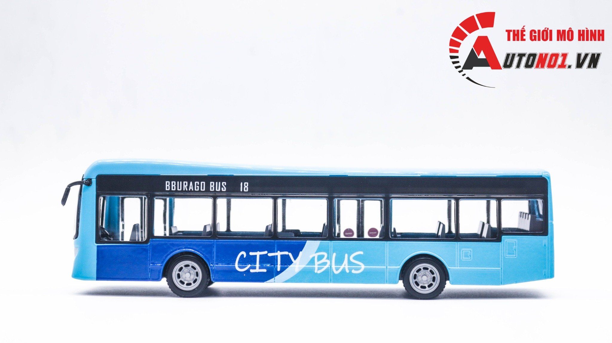  Mô hình xe bus 50 chỗ tỉ lệ 1:50 Bburago OT330 