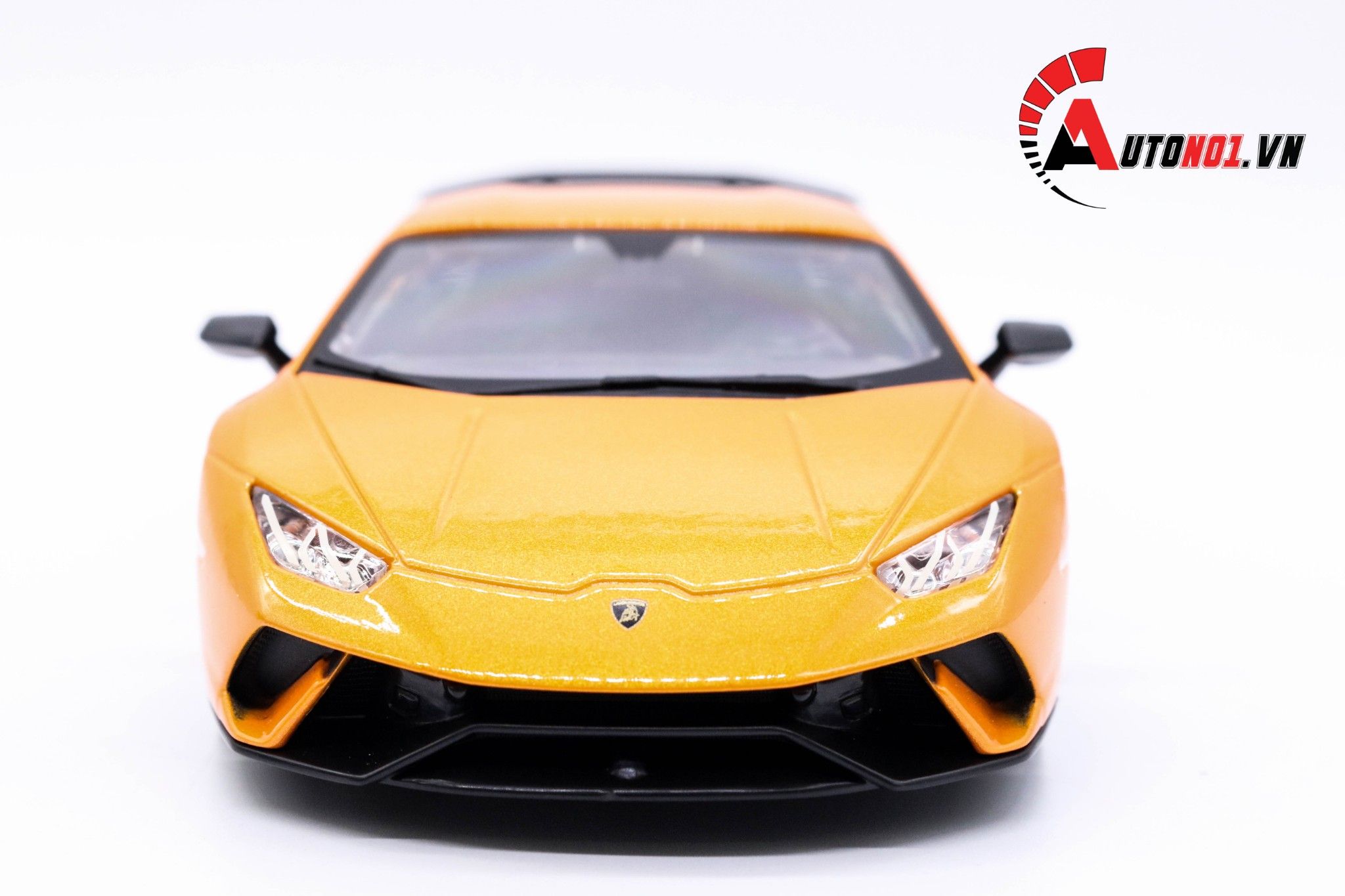  Mô hình Lamborghini Huracan Performante Orange đánh lái được 1:24 Bburago 5725 