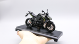  Mô hình xe mô tô Kawasaki Z1000R 2017 black tỉ lệ 1:18 Welly MT18057 