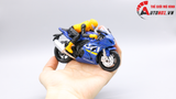  Mô hình xe Suzuki R1000 blue và figure MSZ 1:18 7847 