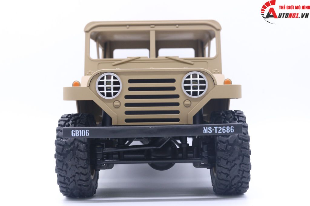 MÔ HÌNH XE ĐIỀU KHIỂN BG1522 JEEP OF ROAD YELLOW TỈ LỆ 1:14 6598