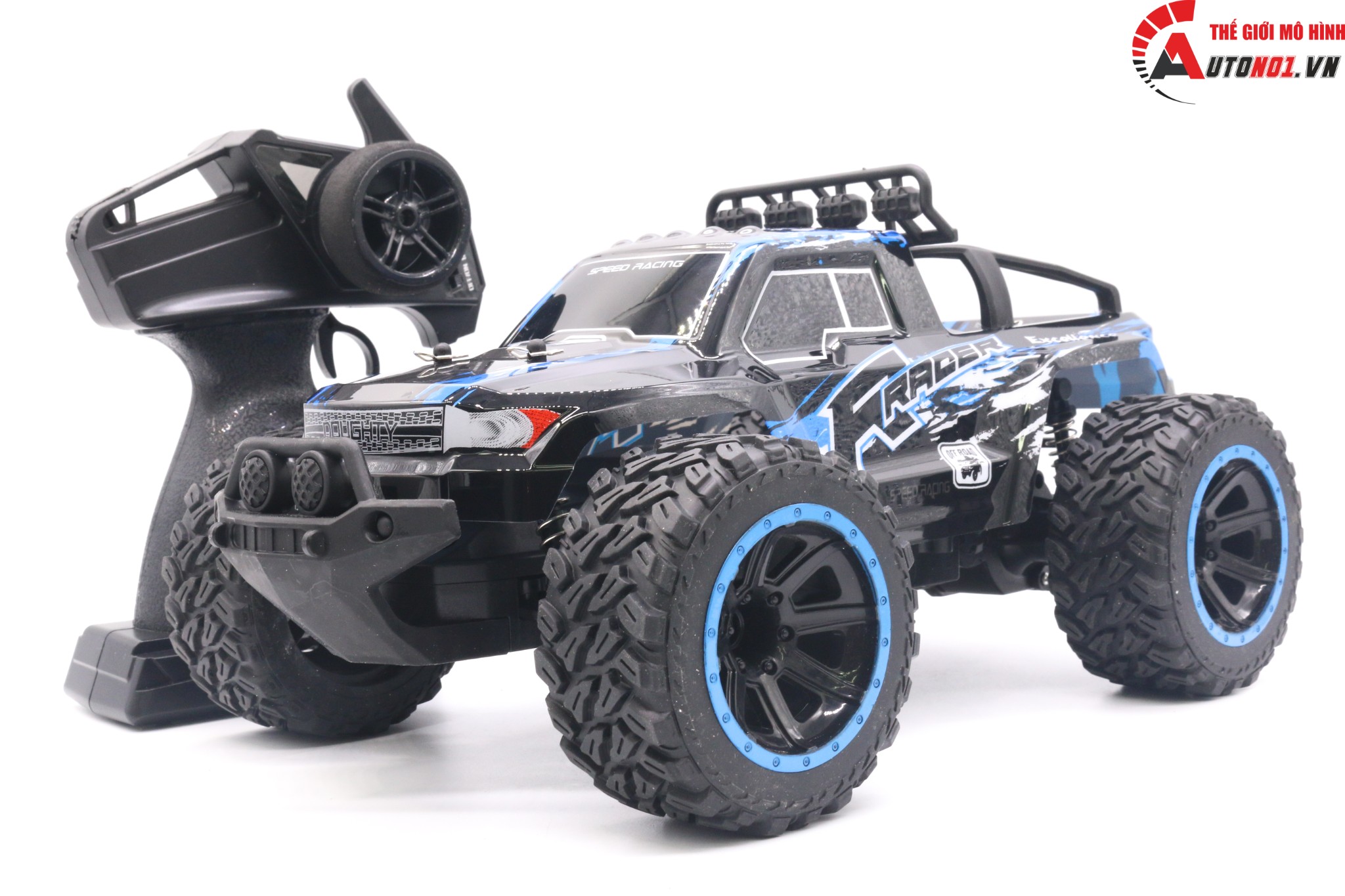 XE ĐIỀU KHIỂN OFF ROAD RACER BLUE 1:14 6604