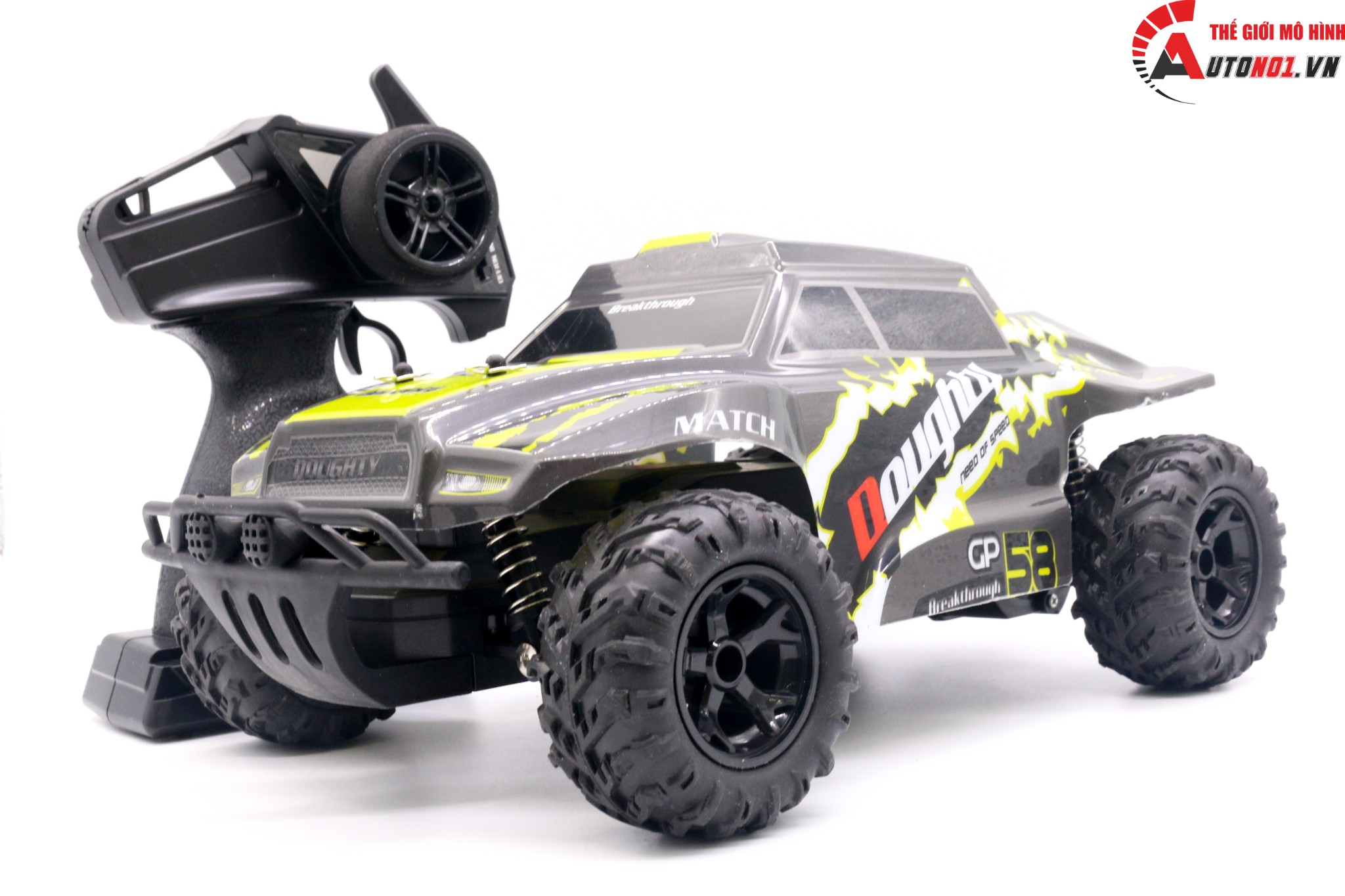 XE ĐIỀU KHIỂN OFF ROAD RACING 58 YELLOW 1:14 6607