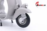  Mô hình xe Vespa 125cc 1953 grey 1:18 Welly MT078K 